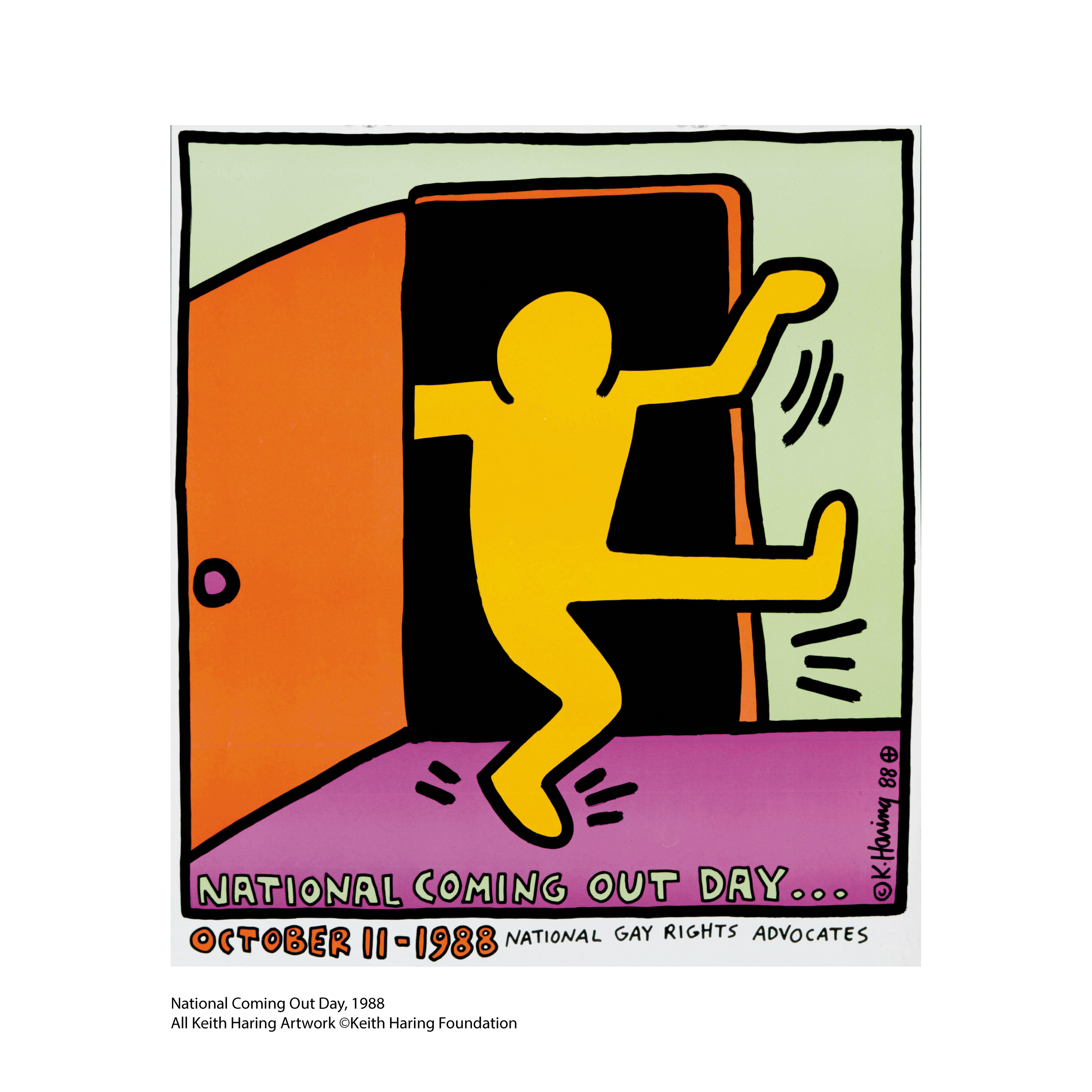 キースヘリングKeith Haring (独)ドイツ版 ビンテージ90s図録A4 キース