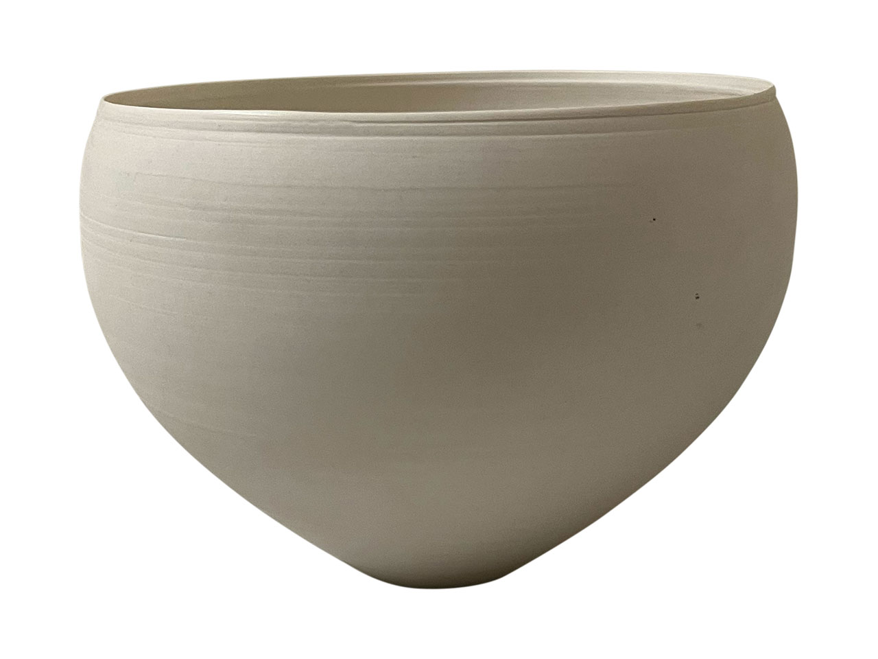 黒田 泰蔵 白磁鉢 大 白磁花器