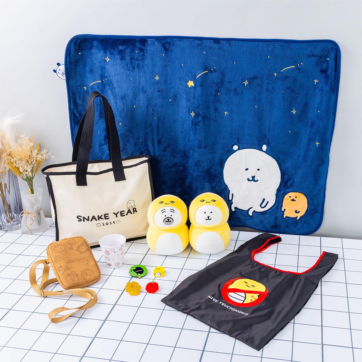 即買い優先ちいかわハッピーバッグ2025 コンプセット