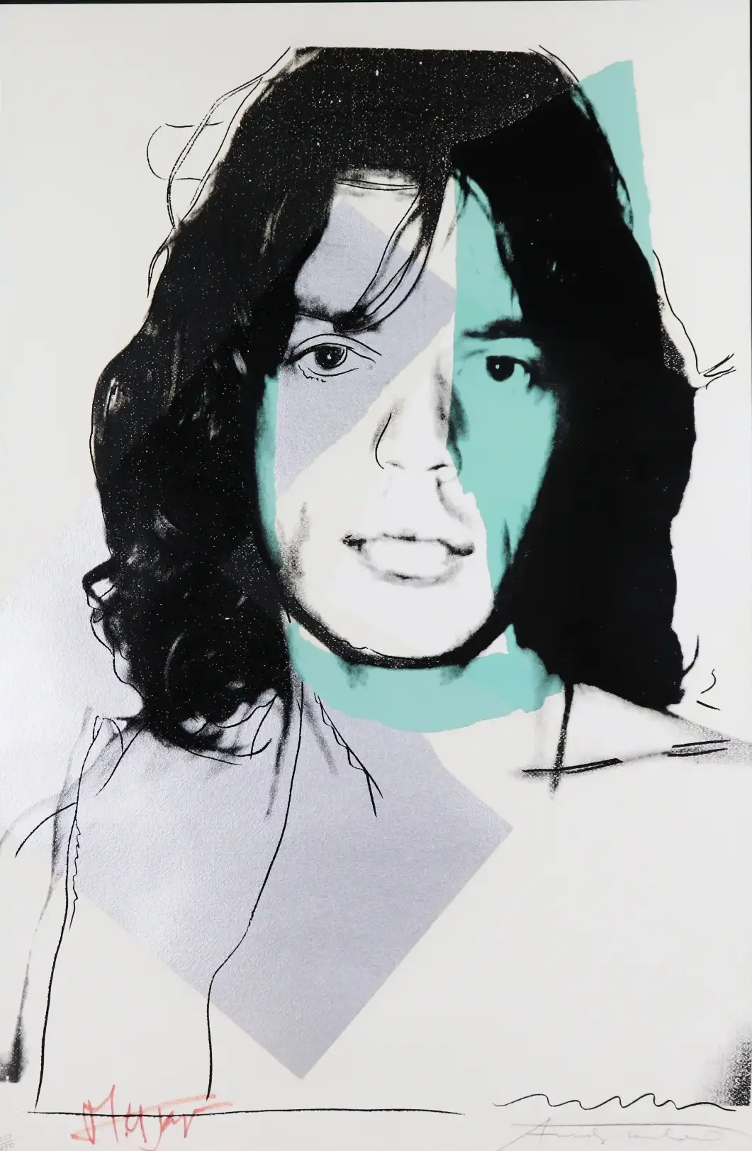 MICK JAGGER 1975 | Andy Warhol（アンディ・ウォーホル） | 百貨店