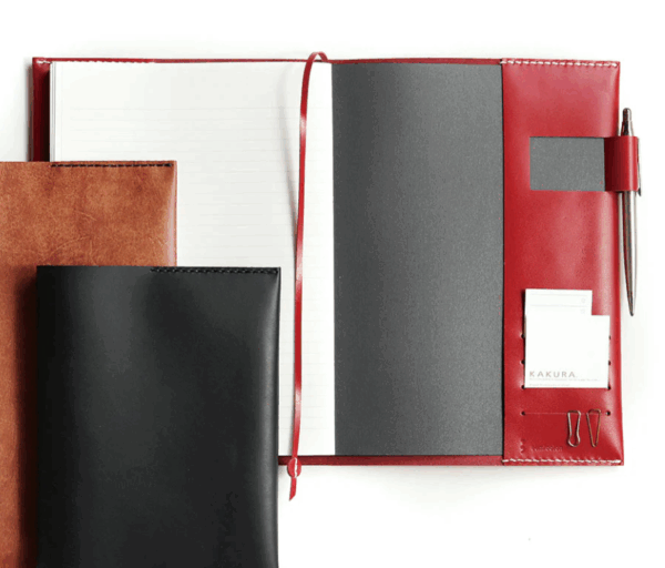 KAKURA 牛本革製B5ノートカバー 名入れ可 | 日本製高級ギフトショップ