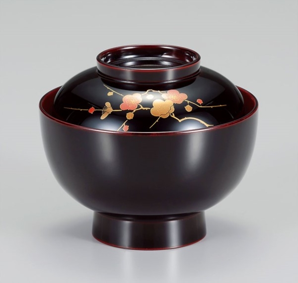 懐石道具 木製朱塗 箸洗 5客揃 竹蒔絵 内黒 竹形 未使用 懐石道具 竹形