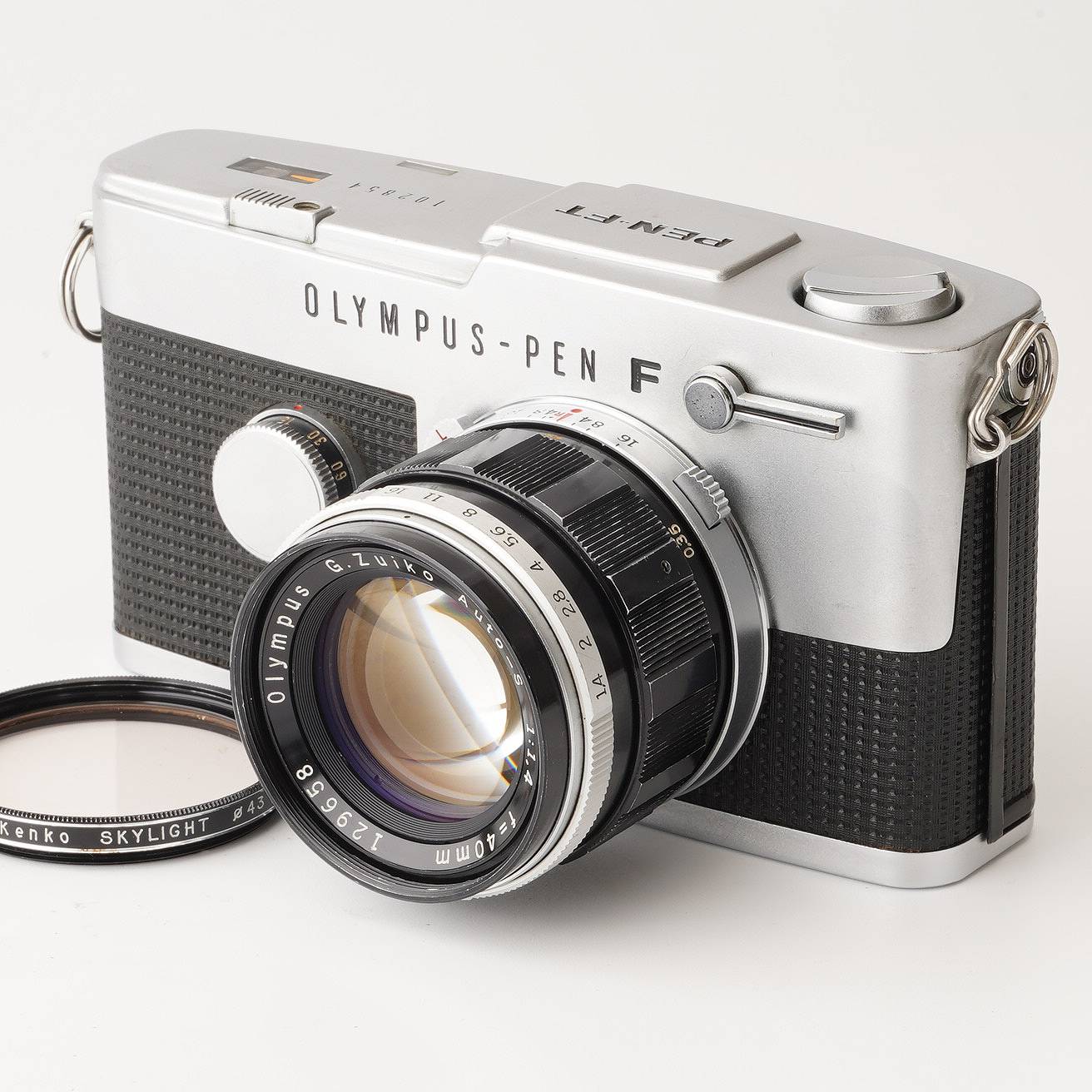 OLYMPUS オリンパス PEN-FT G.zuiko 40mm F1.4 レンズ ケース