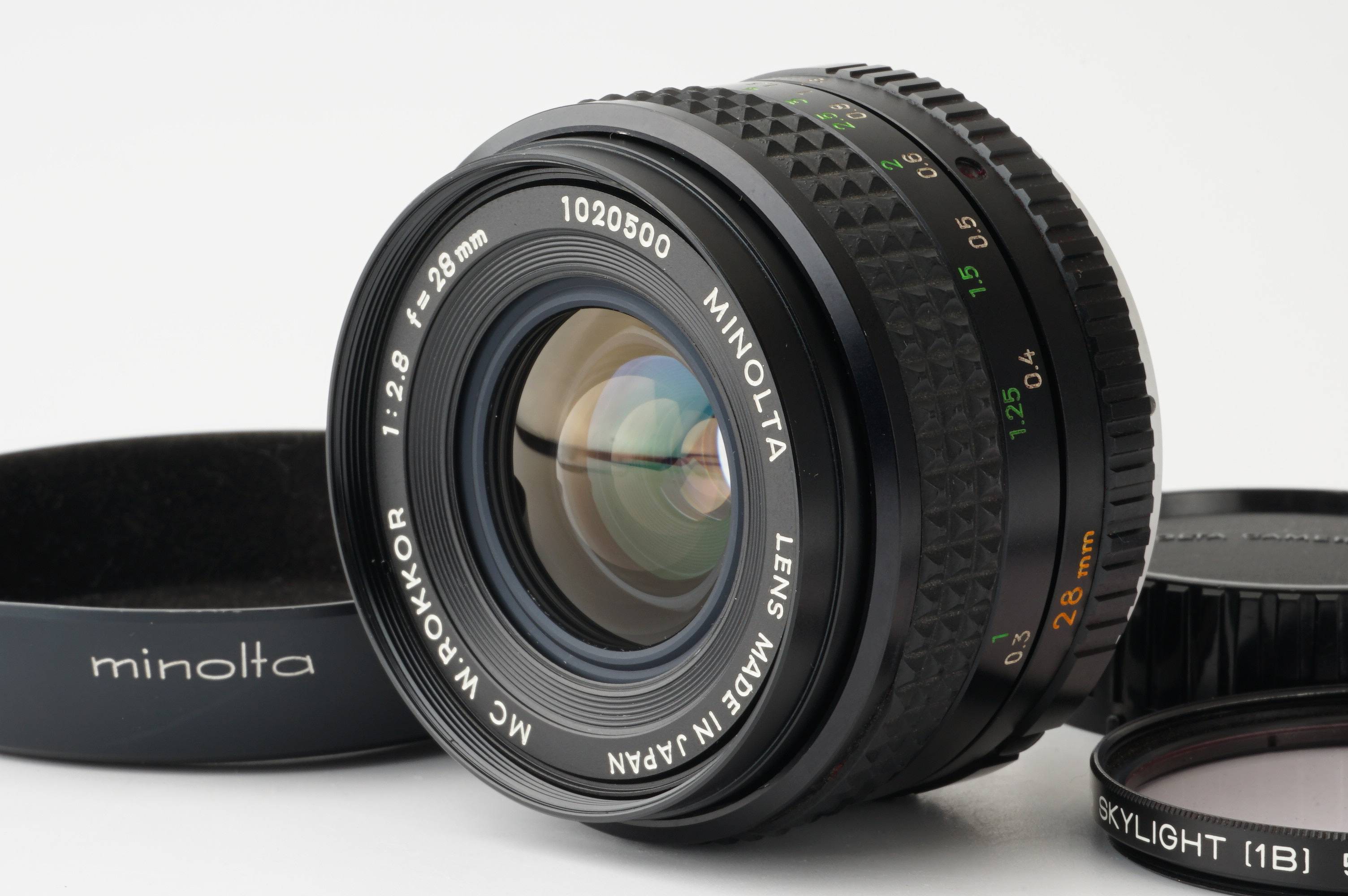 ミノルタ Minolta MC W.ROKKOR 28mm F2.8 – Natural Camera