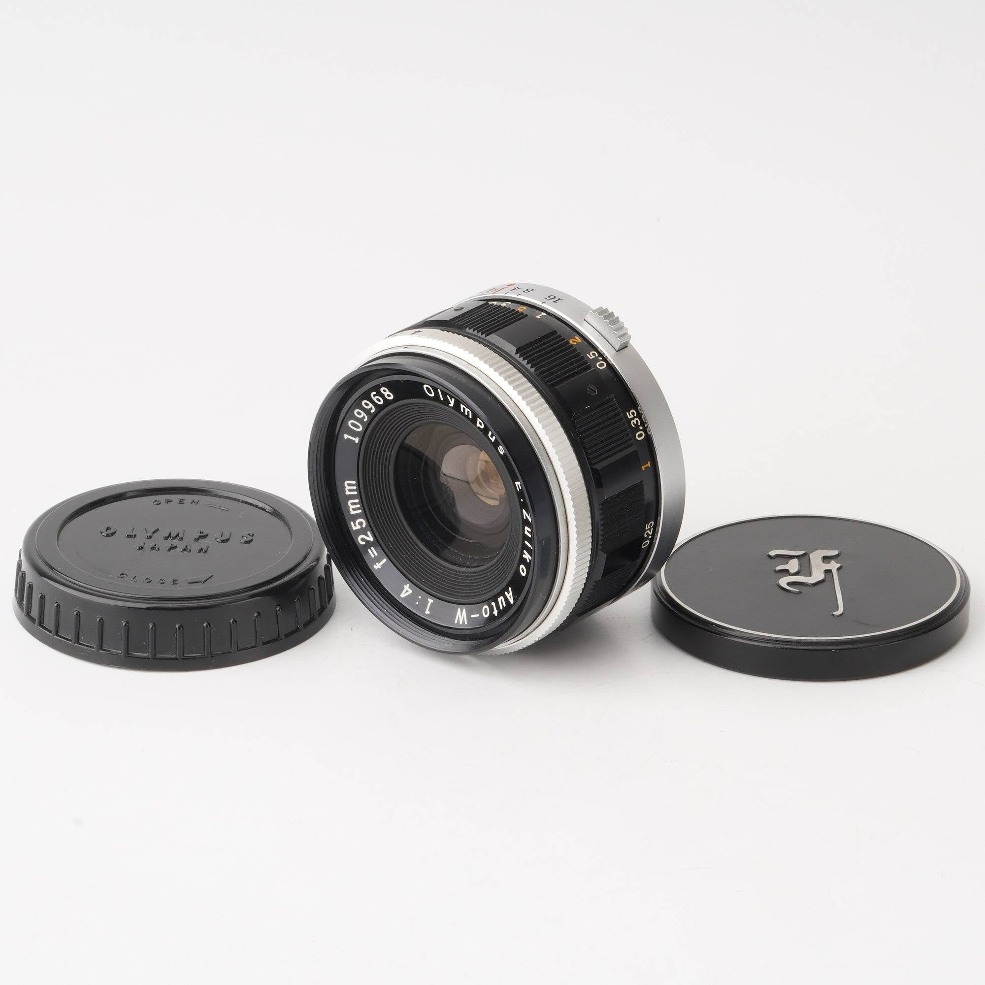 OLYMPUS E.Zuiko 25mm F4 Auto-w 単焦点レンズ