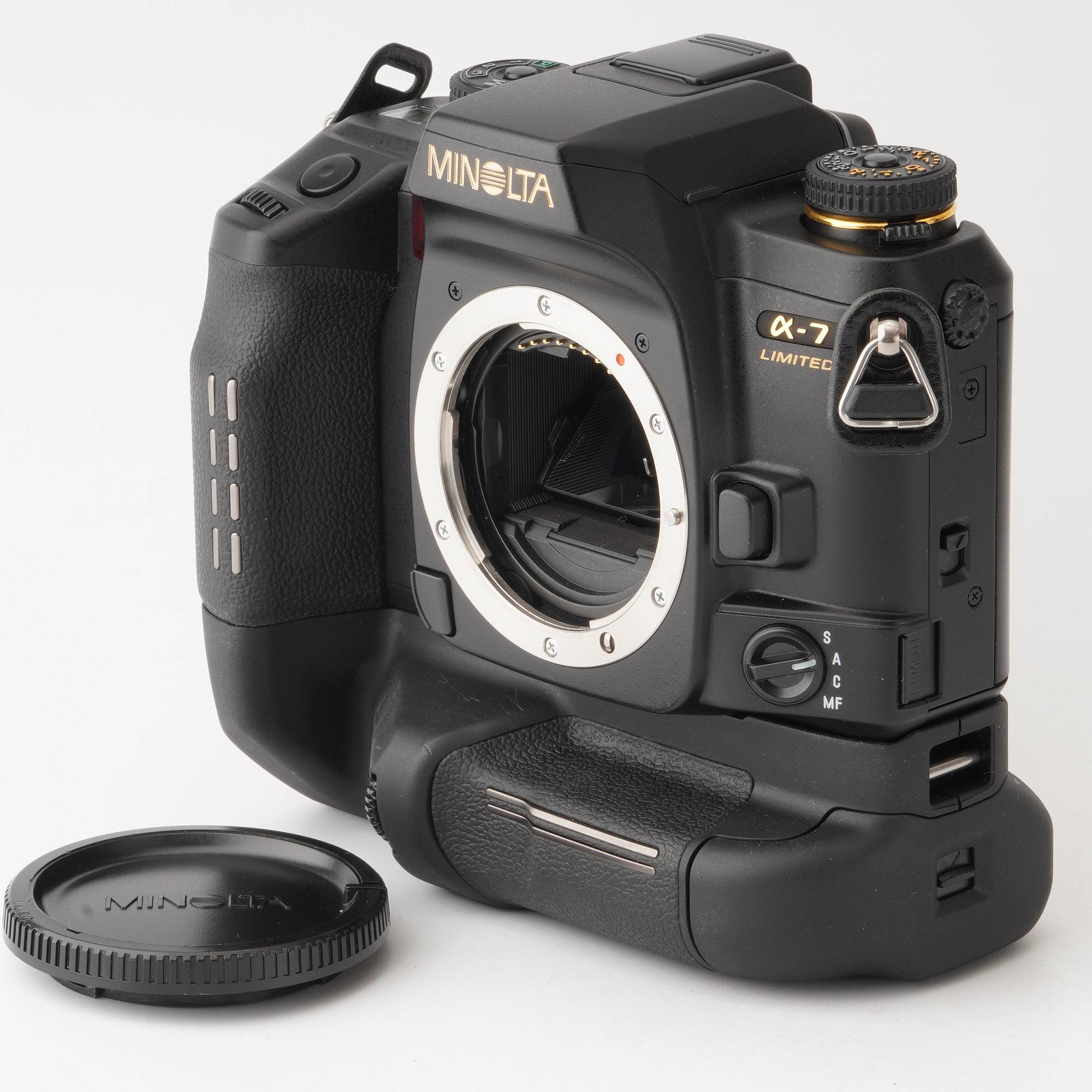 コニカ ミノルタ α-7 DIGITAL ボディ + VC-7Dグリップ MINOLTA α-7 Digital