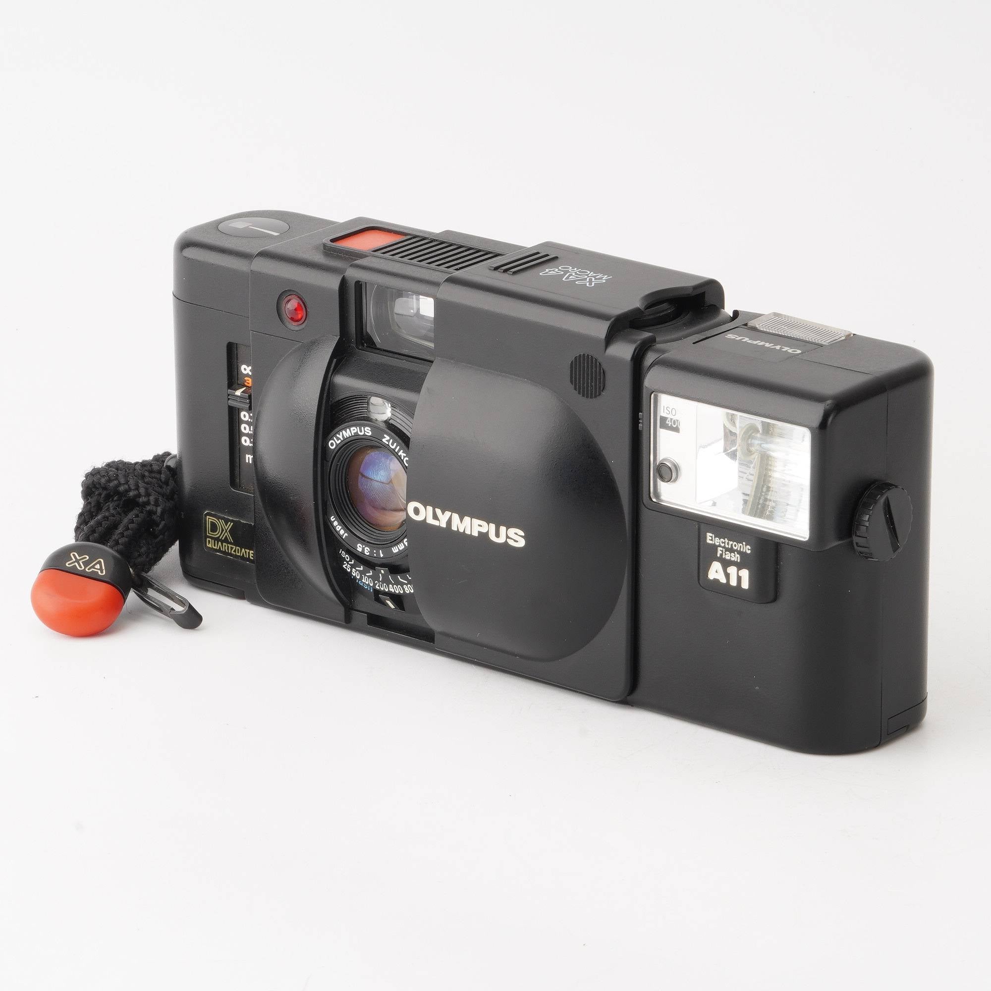 オリンパスXA4 MACRO / A11フラッシュ一式 取説 元箱 (Olympus XA4)