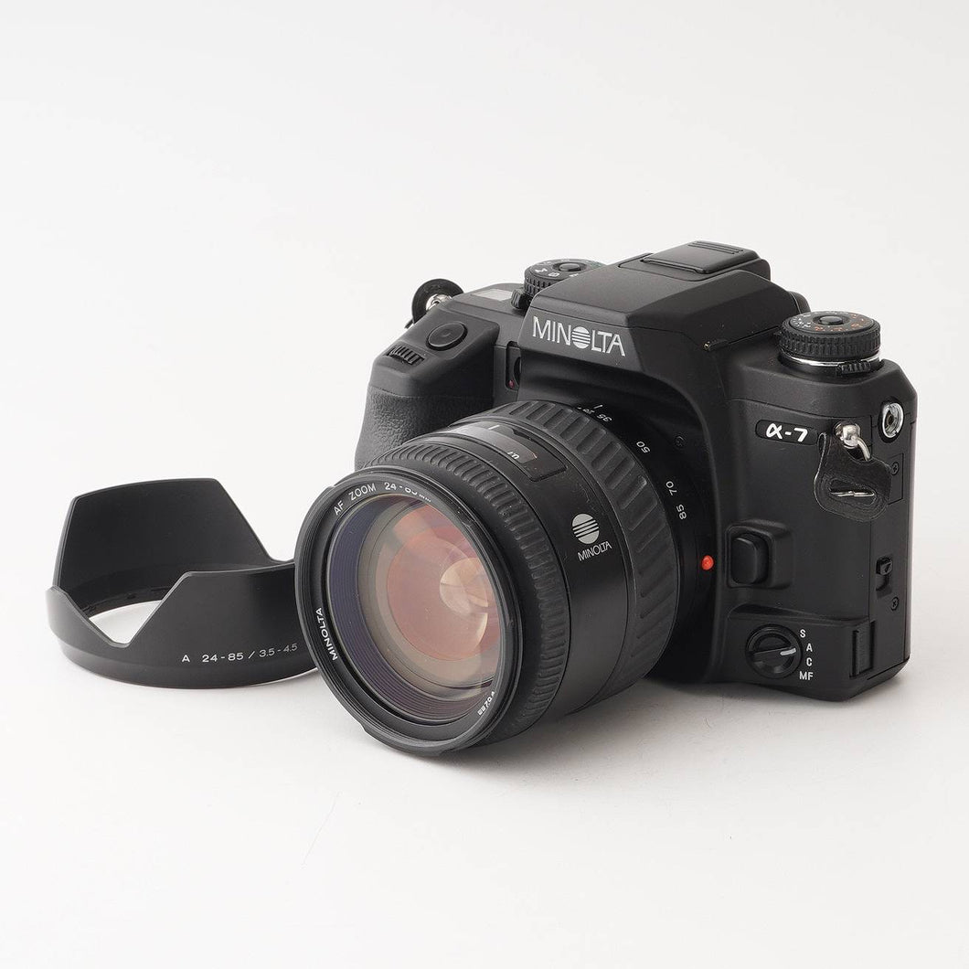 MINOLTA アルファ7 コニカミノルタ α-7 DIGITAL[記憶に残る名機の実像