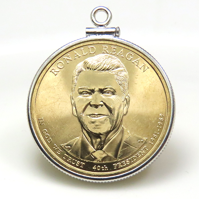 アメリカ大統領1ドル貨 ロナルド・レーガン Ronald Reagan 第40代