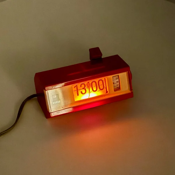 Vintage Flip Clock Copal with Alarm and Nightlight – Model 227