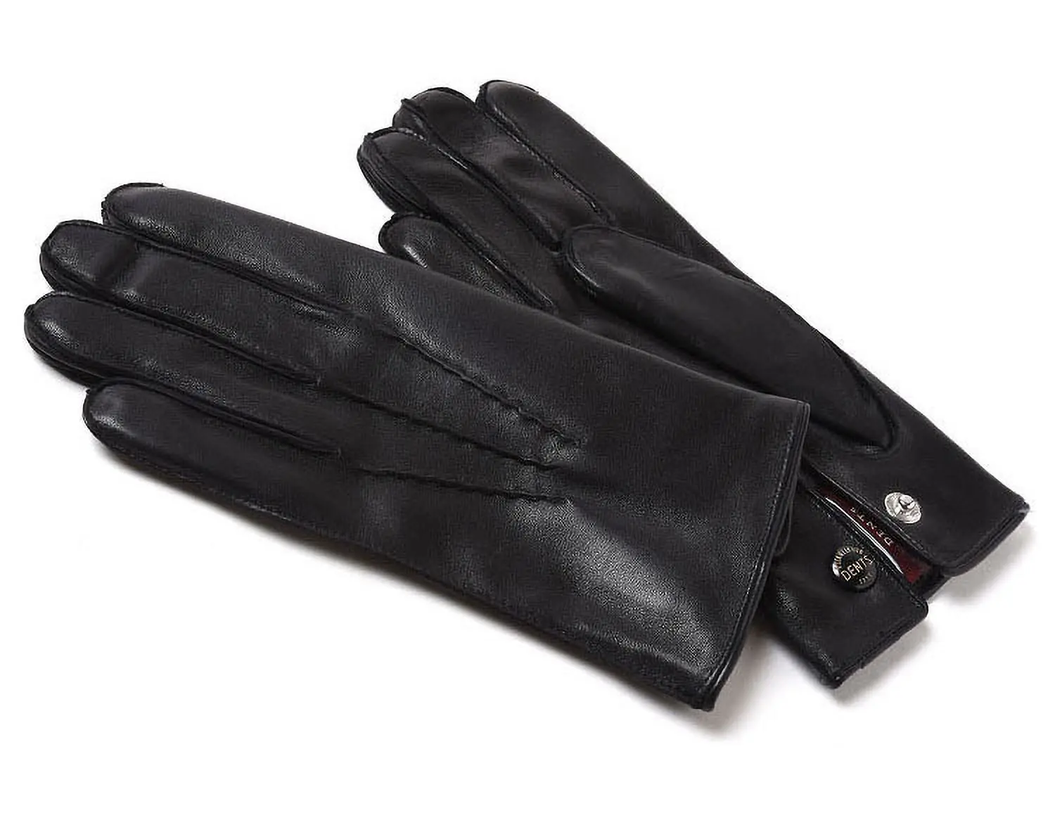 極美品】DENTS ヘアシープグローブ ラビットファーライニング15-1590