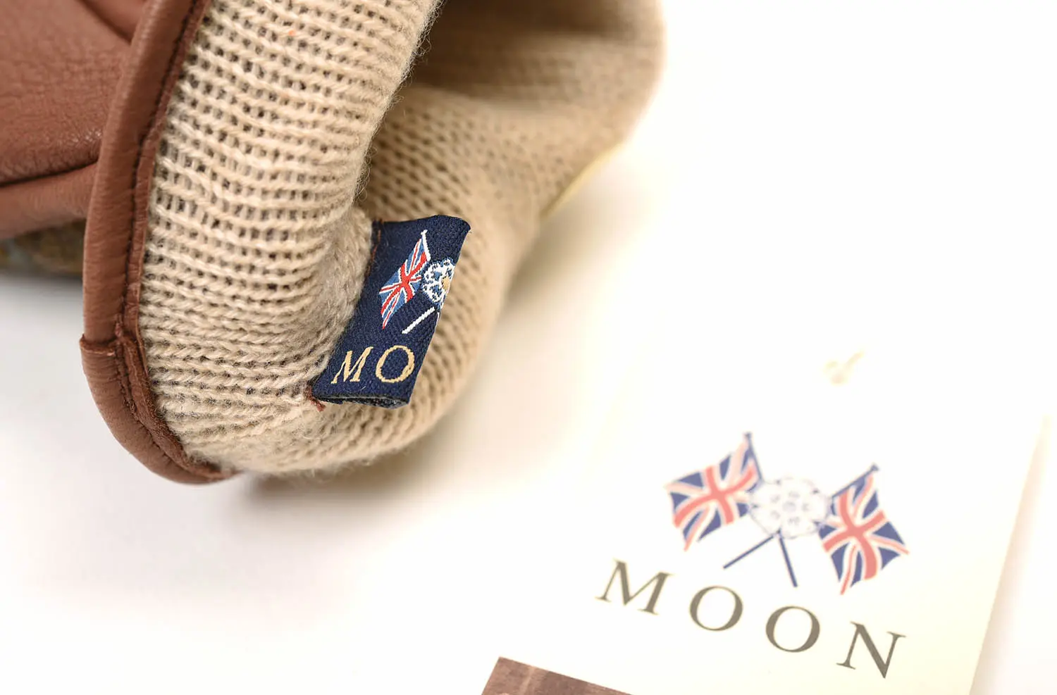 デンツ 15-1629 Tweed×Deer HAVANA-chestnut