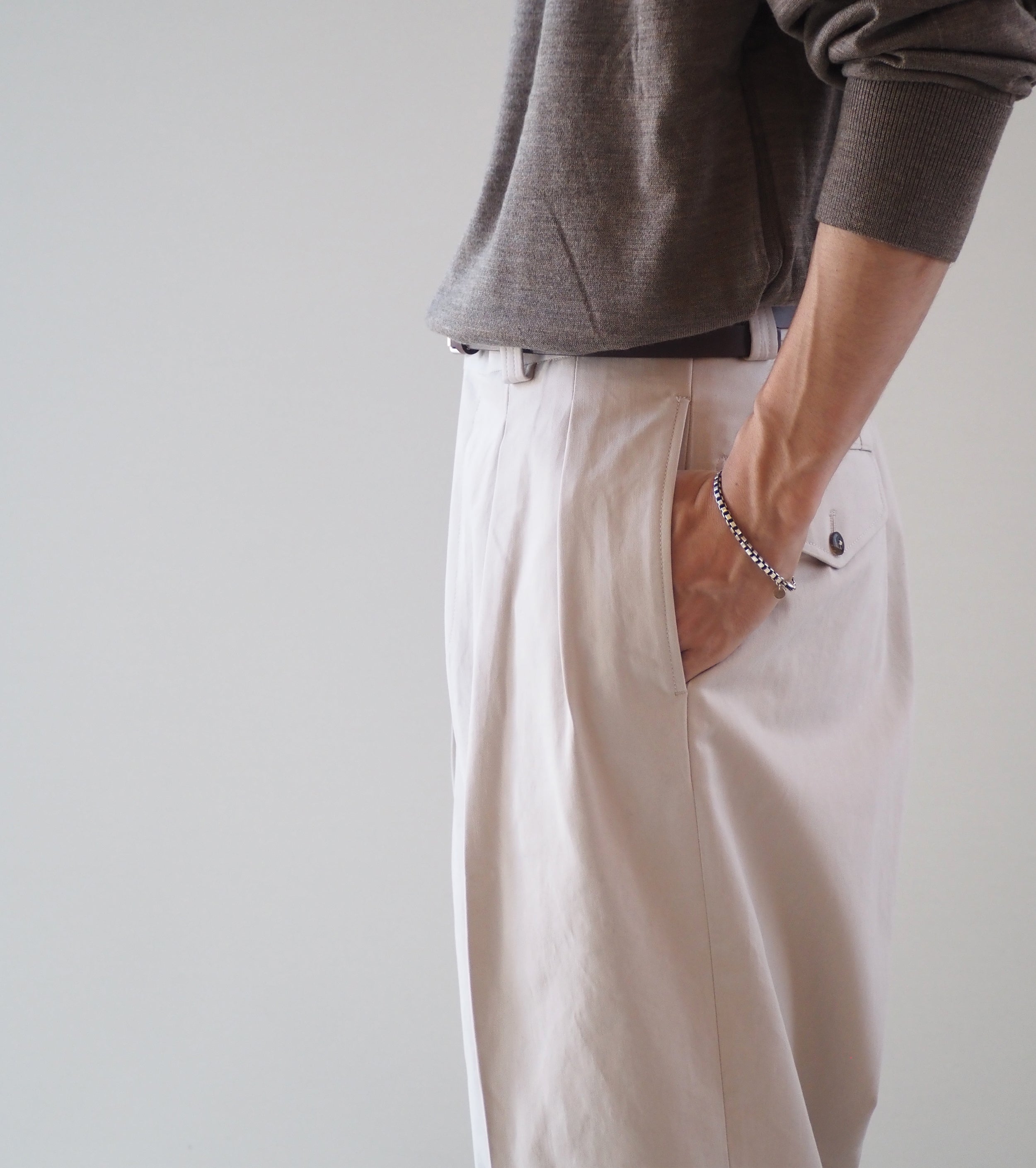 MAATEE＆SONS アメリカン トラウザー ローレンス バギークロス, ださ