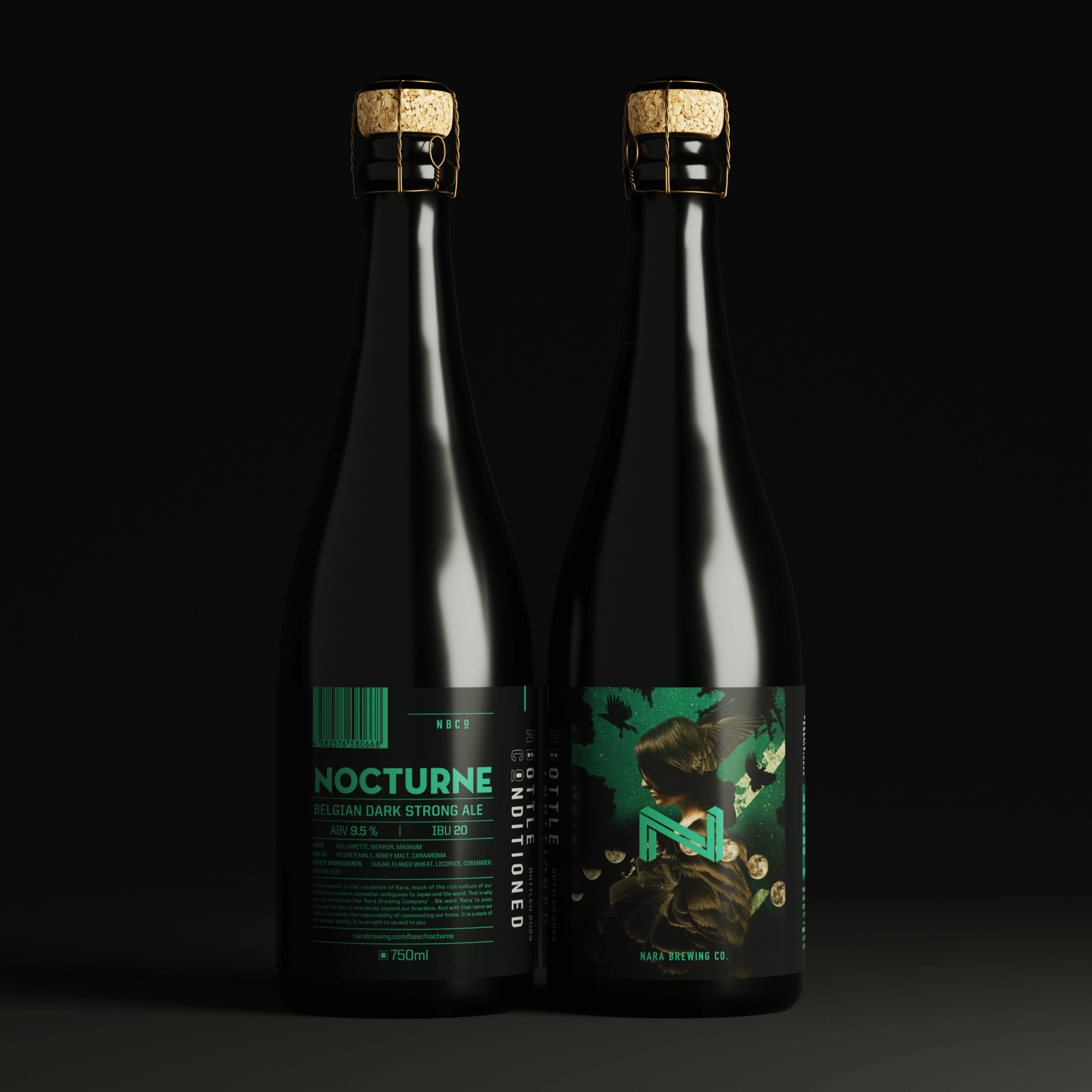 NOCTURNE ( 2023 ) | ノクターン - Nara Brewing Co. 奈良のクラフト