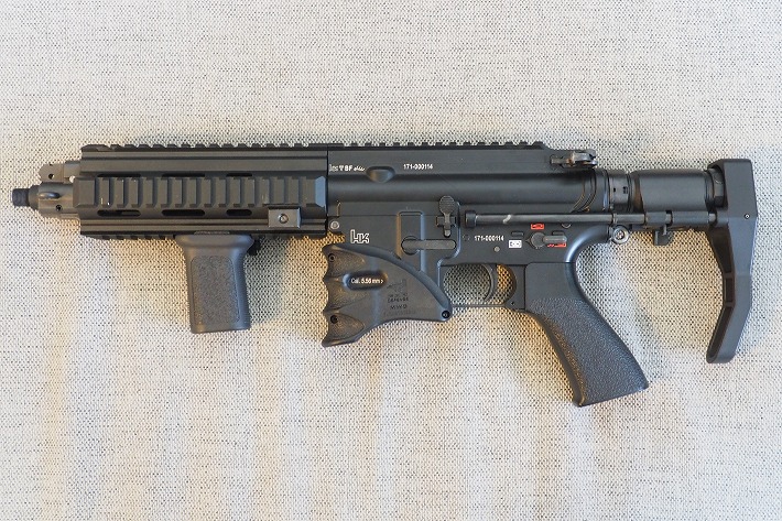 東京マルイ 次世代HK416C】外観のレビューと初速を計測しました | なぜ