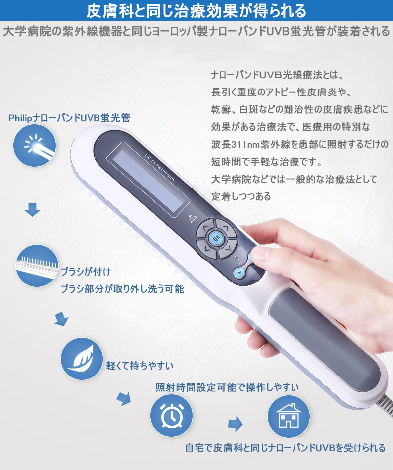 SIGMA ナローバンドUVB 光線治療器 光線照射装置 コンパクト型エキシマ