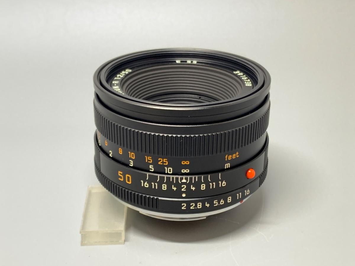ライカ ライツ ドイツ製 ズミクロンR 50mm F2(OH済み)+純正フード
