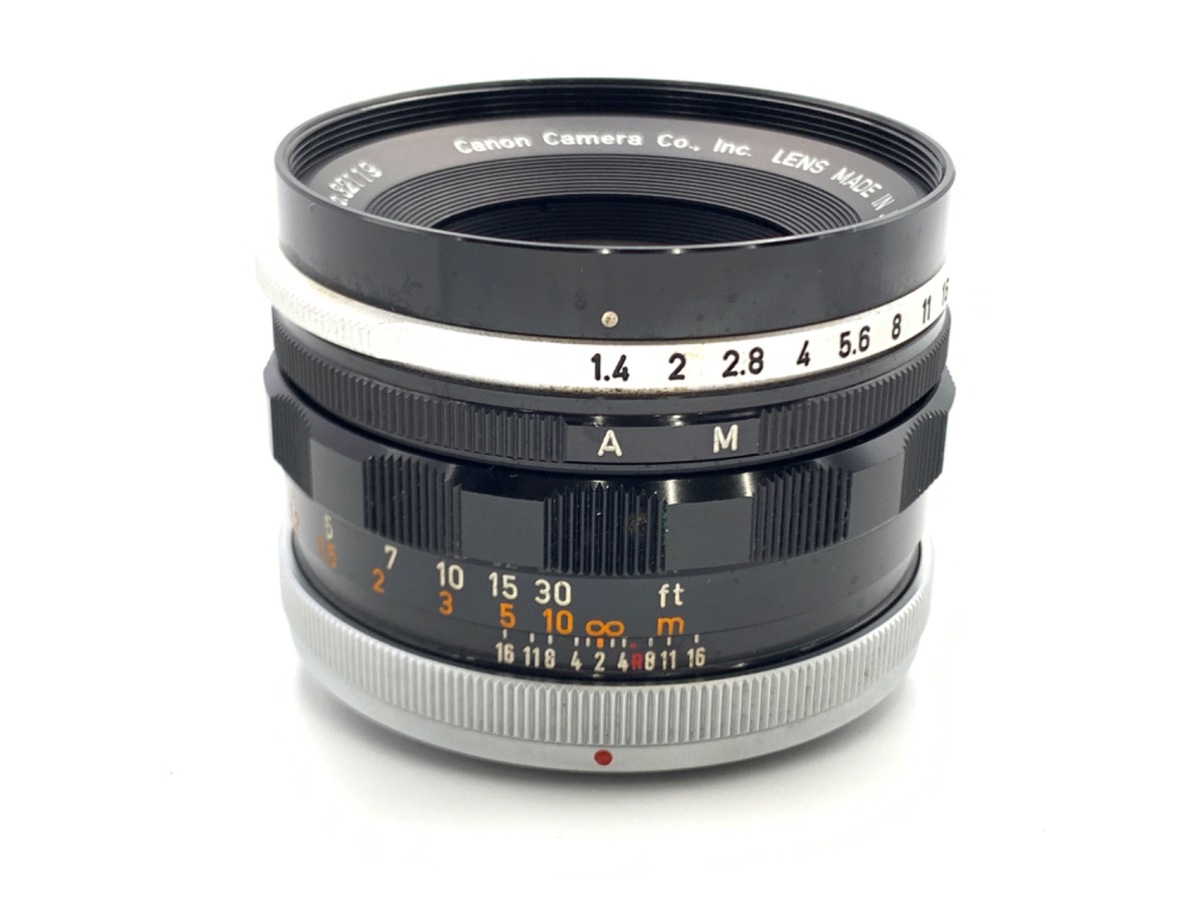 CANON FL 50mm F1.4 （Ⅰ） 【光学美品・分解清掃済】 Canon キヤノン