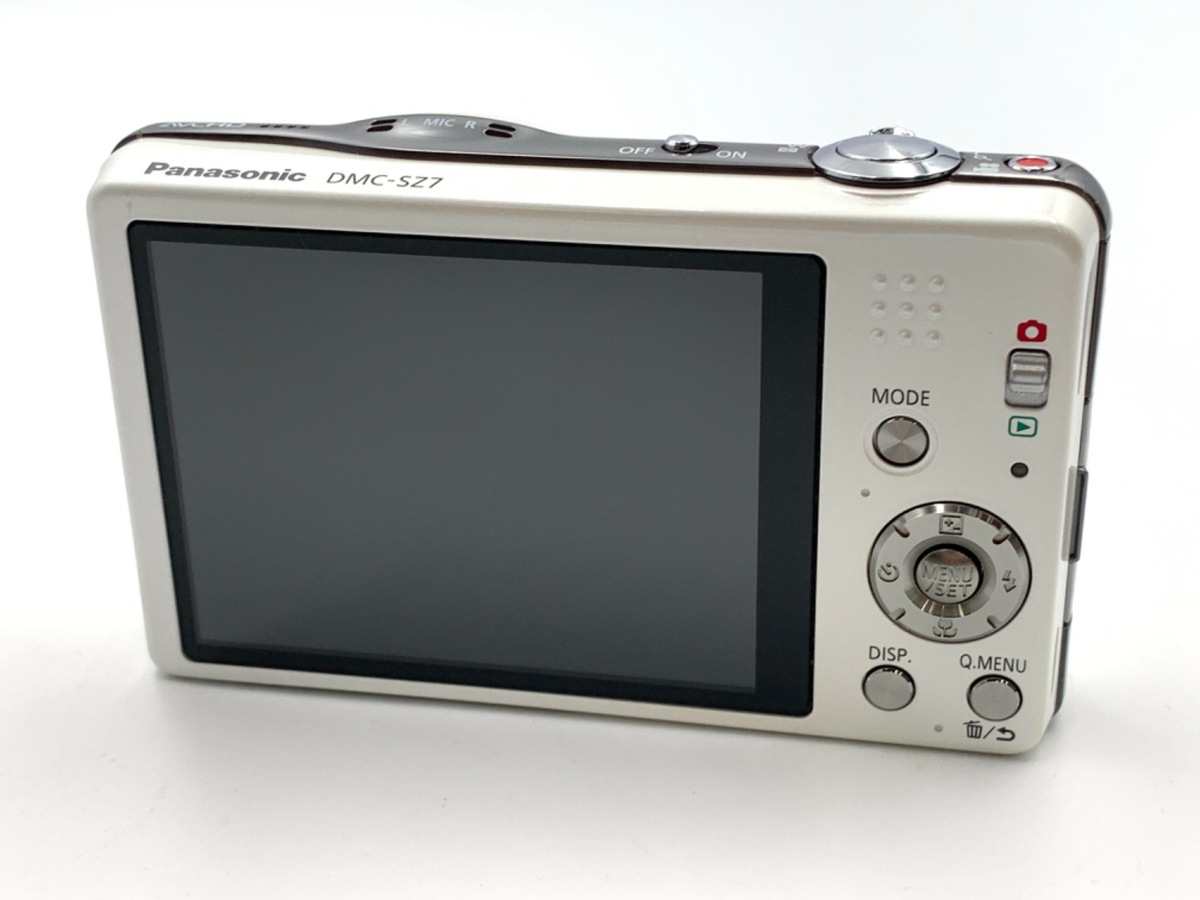 パナソニック デジタルカメラ トップ ルミックスSZ7 光学10倍ホワイト