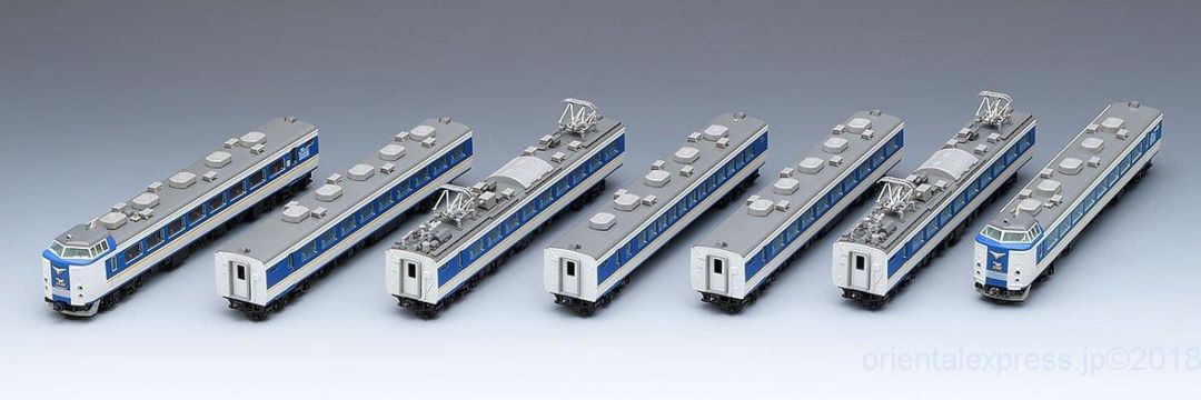 ☆仕掛品☆ 485系 きらきらうえつ 4両セット 3Dモデリングキット Amazon