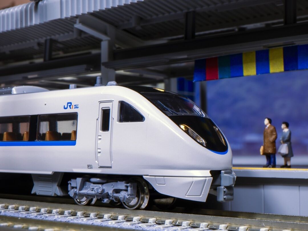 KATO 381系Sくろしお基本増結セット、動力ユニット台車セット KATO 381