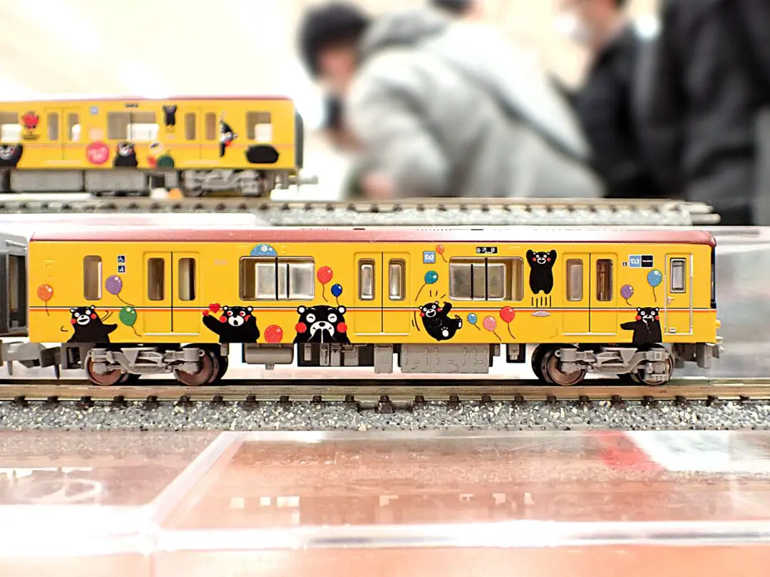 東京メトロ銀座線1000系くまモンラッピング6両セット 品番：6092 鉄道