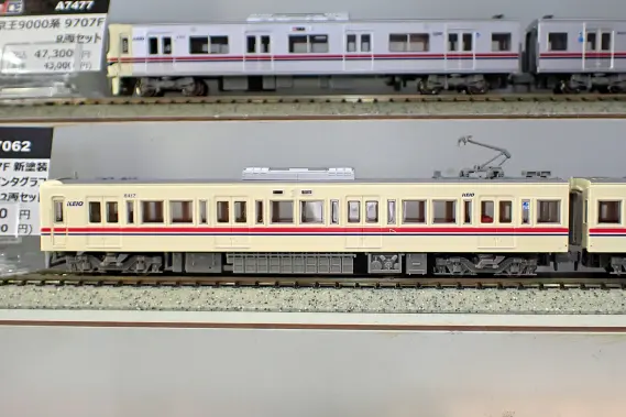 京王6000系 6417F 新塗装 シングルアームパンタグラフ 2両セット A7062