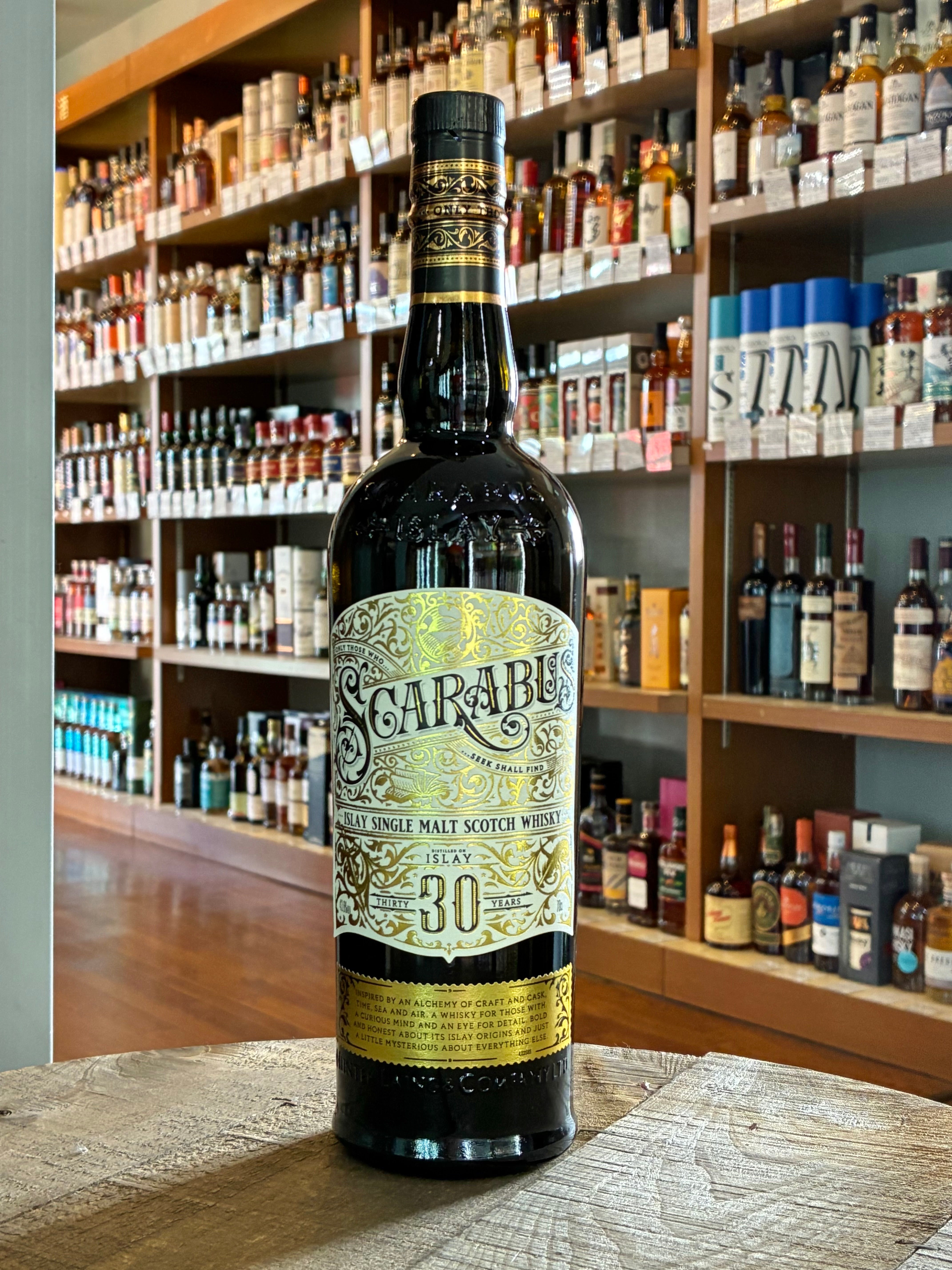 スカラバス 30年 アイラシングルモルト SCARABUS 30yo ISLAY SINGLE