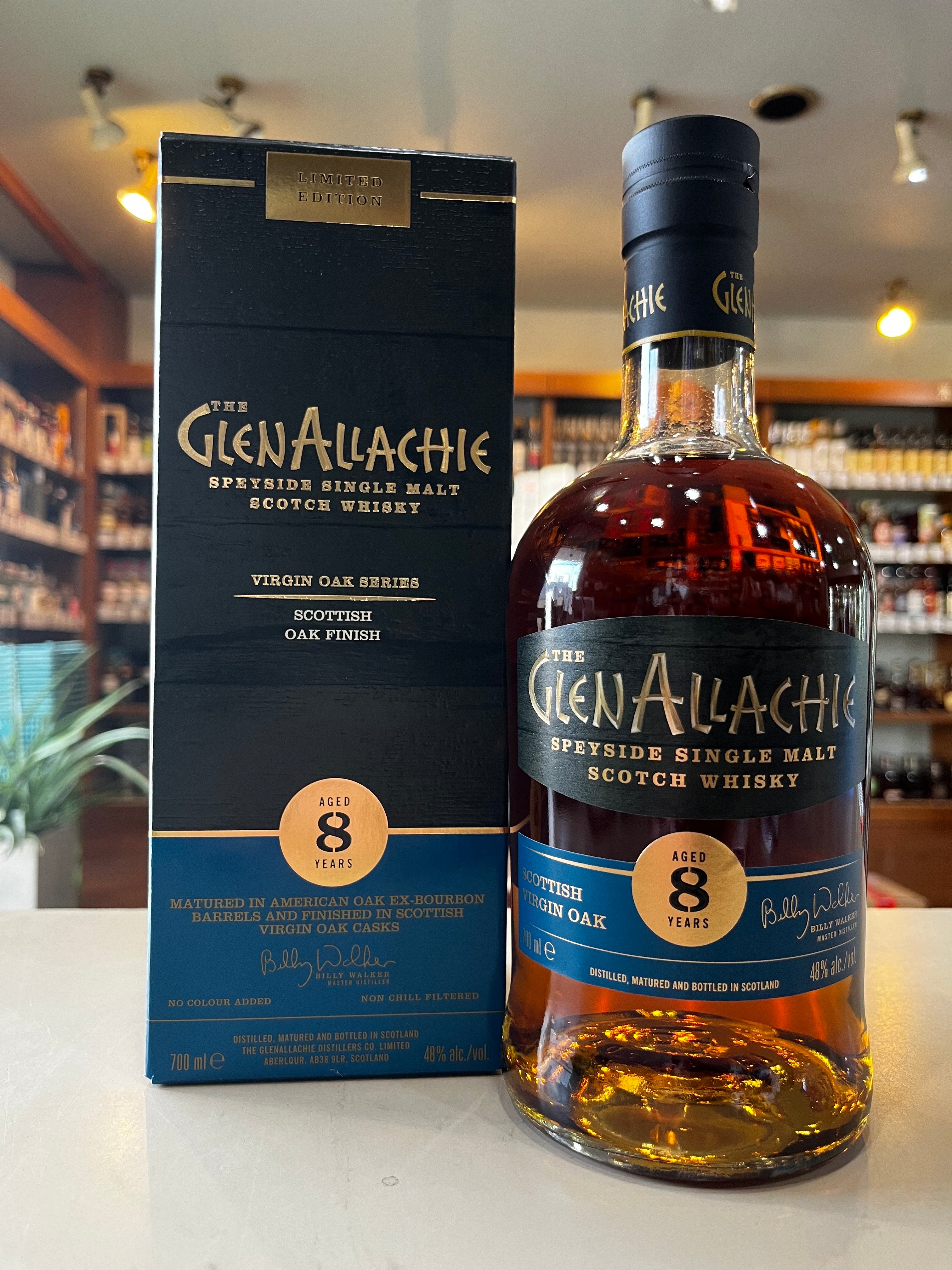 グレンアラヒー 8年 スコティッシュヴァージンオーク GLENALLACHIE