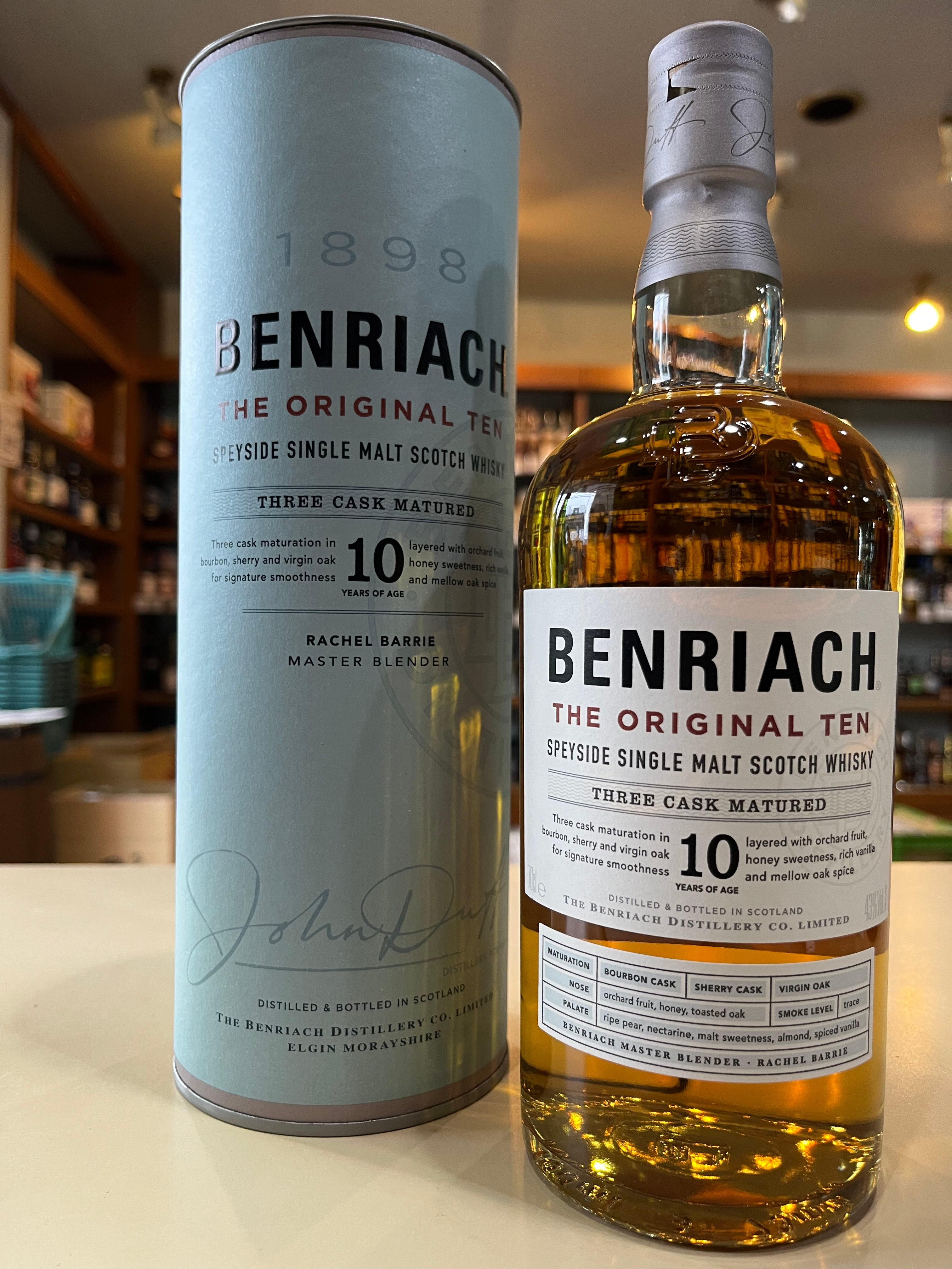 ベンリアック 10年 BENRIACH THE ORIGINAL TEN – 北海道根本商店