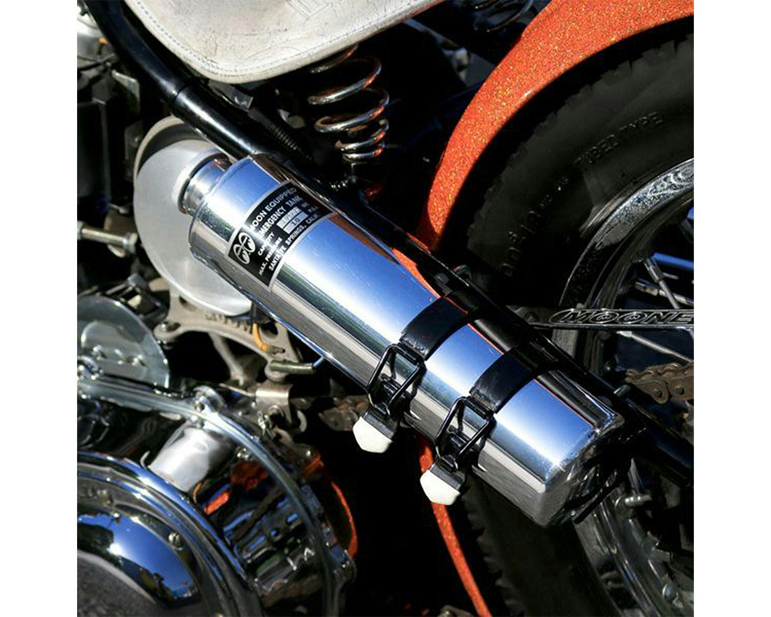 エマージェンシータンク バンド 予備タンク (ハーレー ボバー チョッパー )