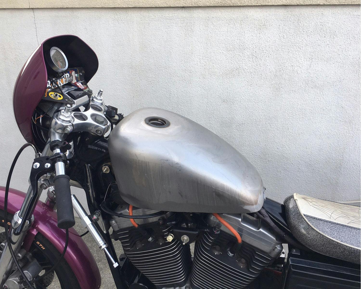 04-06 ハーレー スポーツスター用 ネオファクトリー レプリカタンク 04