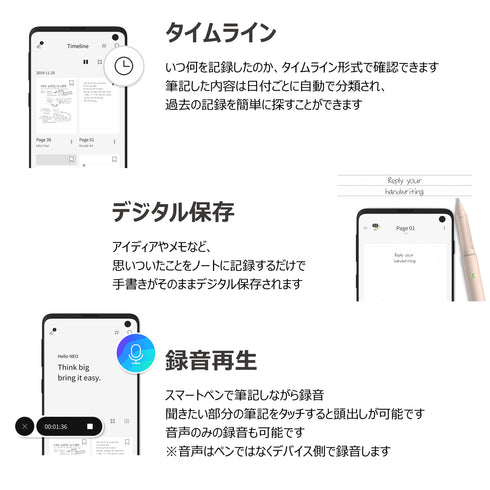 Neo smartpen M1+ ネオスマートペン エムワン プラス （ノート別売