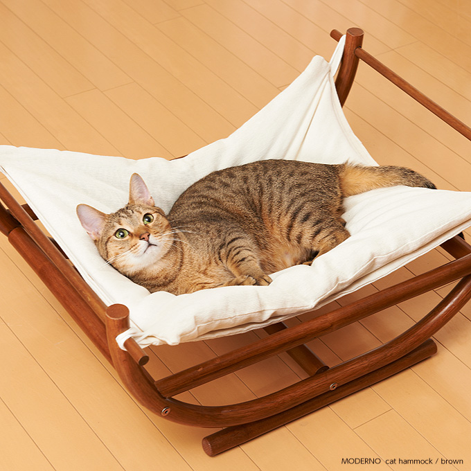 未使用】ネコセカイ:キャットハンモックベッド ホワイト 楽天市場