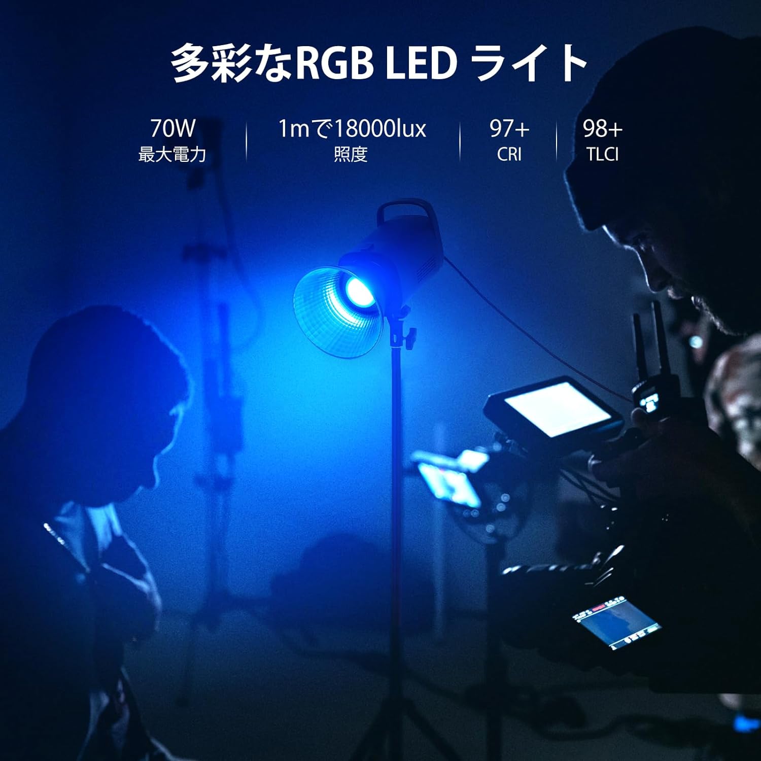 NEEWER CB60 RGB 70W LED ビデオライト – NEEWER.JP