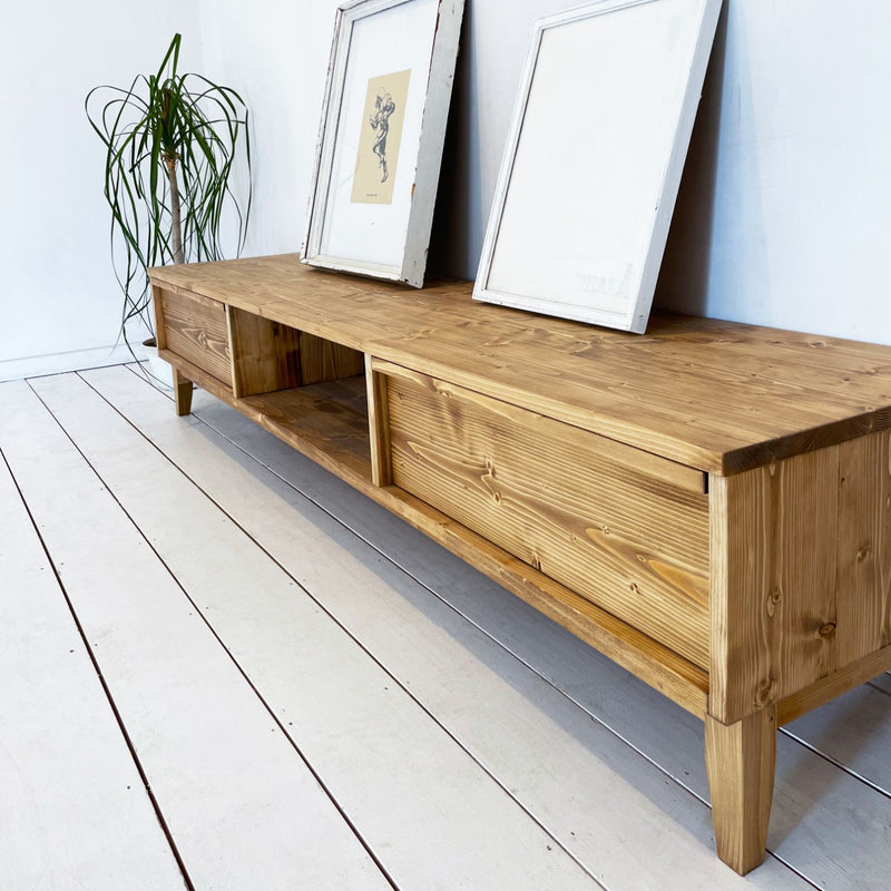 テレビボード テレビ台 ローボード 天然無垢材 幅180cm 無垢