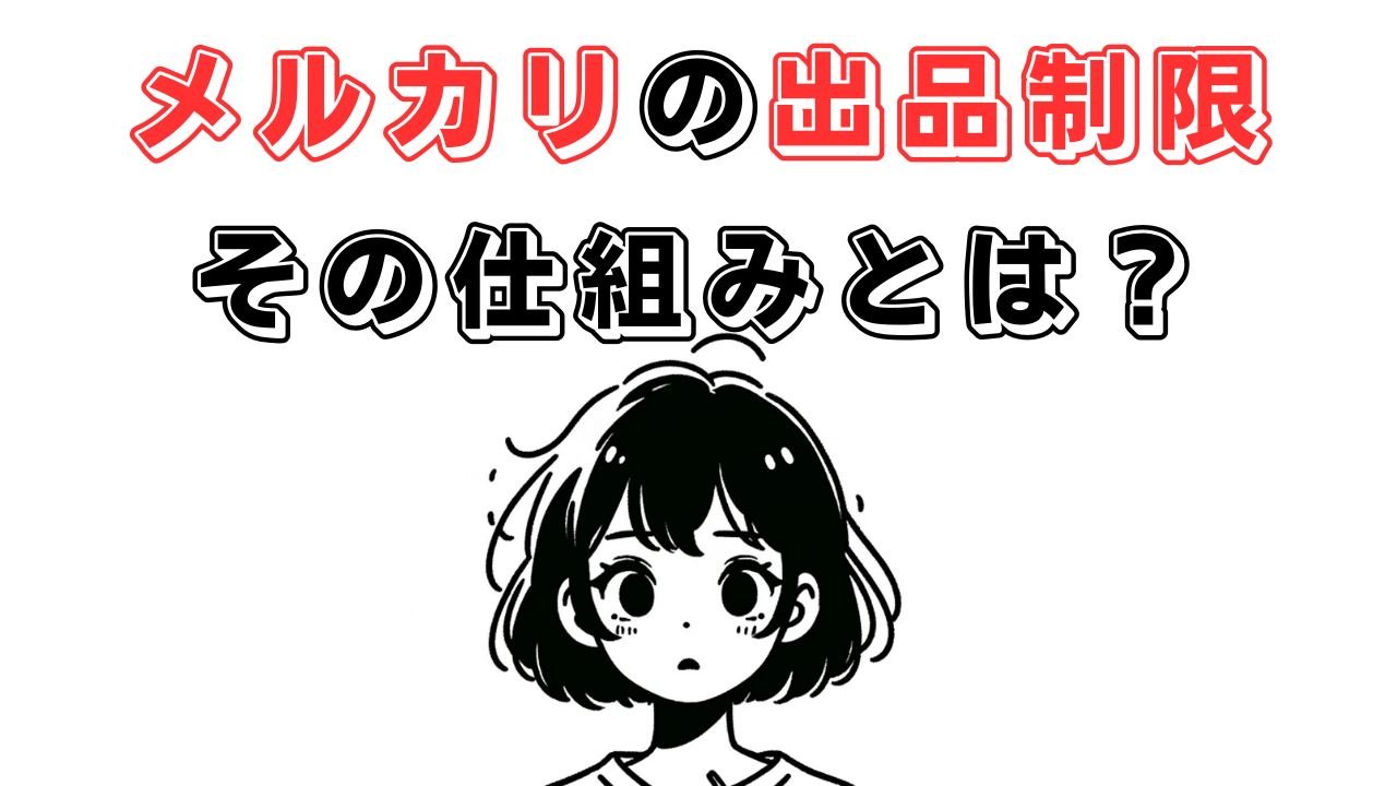 話題のメルカリ出品制限について解説。メルカリ物販はもう儲からないのか？