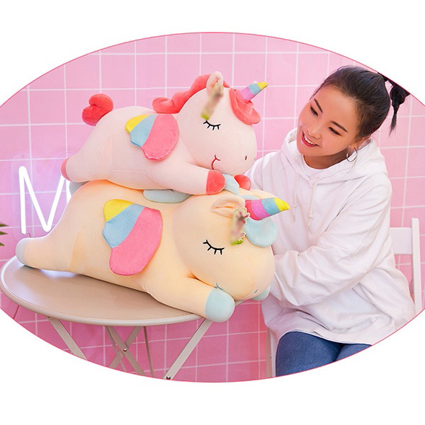 ユニコーン 超巨大 ぬいぐるみ レインボー ユニコーン 超巨大
