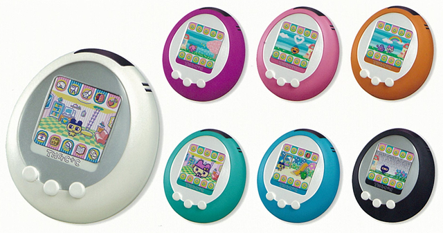 バンダイ、カラー液晶を採用した「たまごっちプラスカラー」を発表