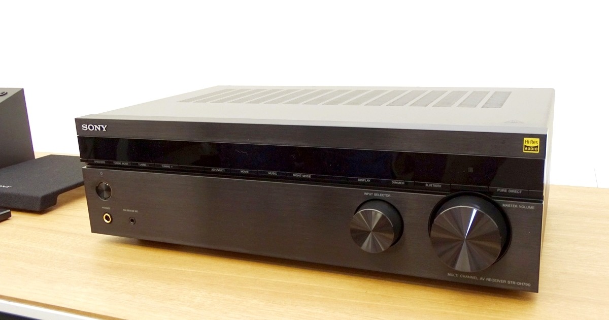 動作未確認】SONY AVアンプ STR-DH750（ジャンク品） 動作未確認】SONY