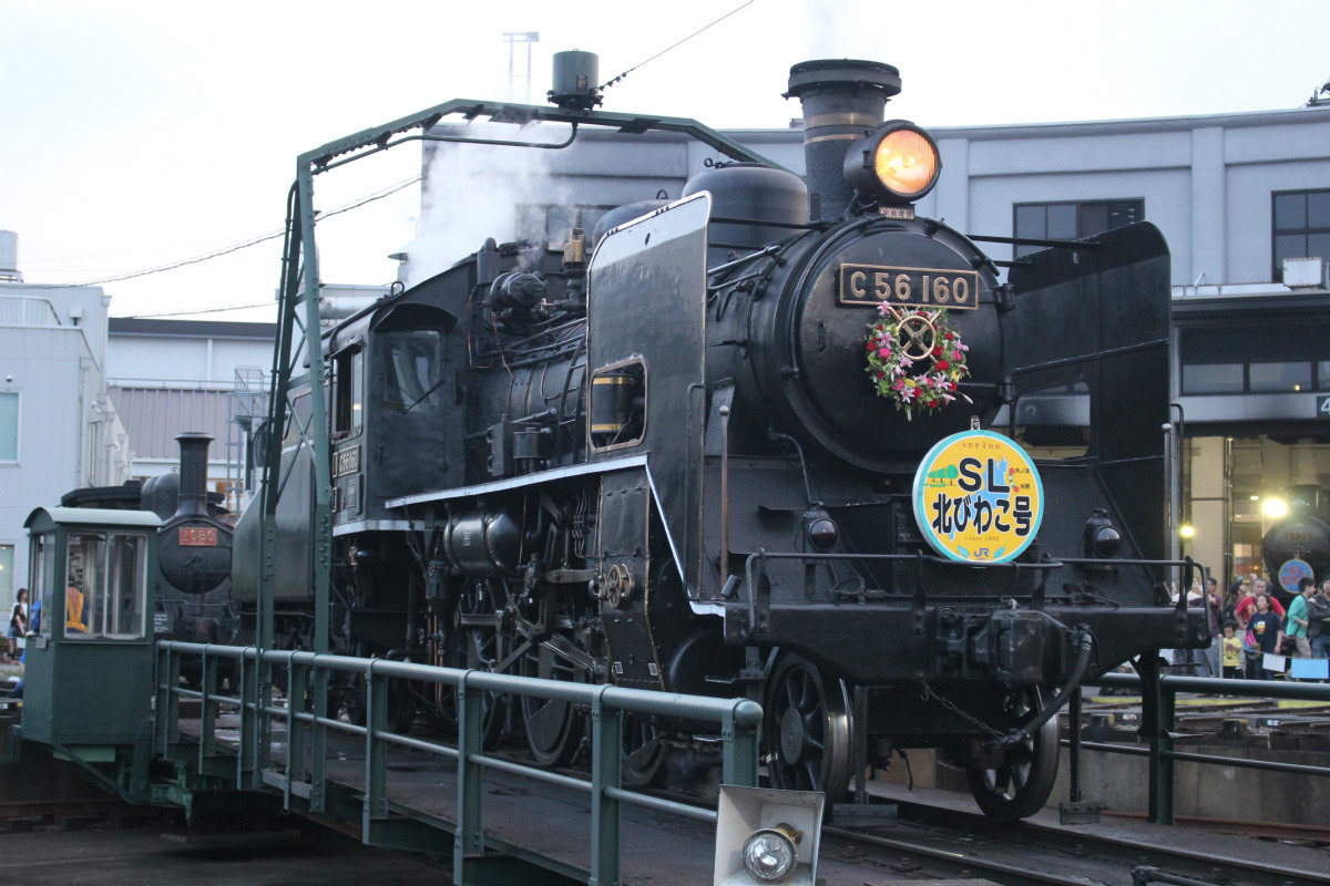 京都鉄道博物館にC56形160号機の汽笛「本線運転引退セレモニー