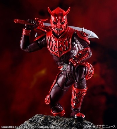 仮面ライダー電王』モモタロスが真骨彫で立体化、「俺、参上!」を完全