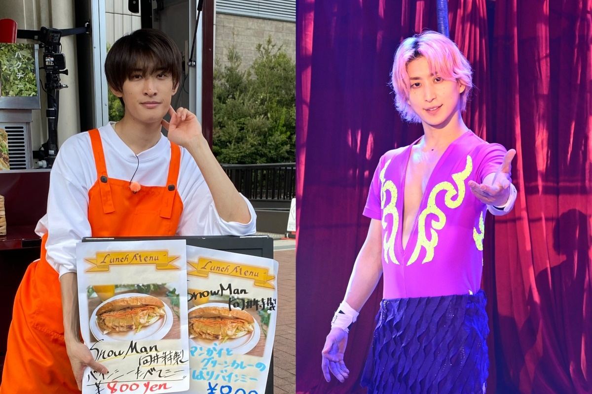 Snow Man向井康二、キッチンカーの店員に! 佐久間大介はサーカスの空中