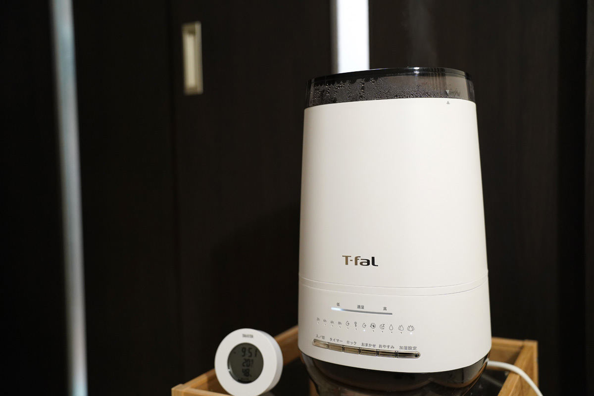 ティファール 加湿器 4L 「加熱超音波式加湿器 スチーム アンド ミスト