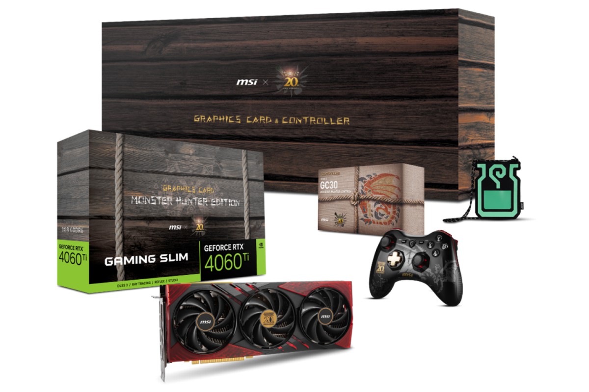 MSI、モンハン20周年コラボの「グラボ＆パッドコン」セット | マイナビ