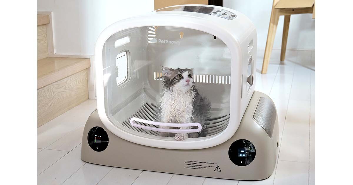 PetSnowy SMILE ペットドライヤーボックス 底部ファン式 80L ほぼ新品