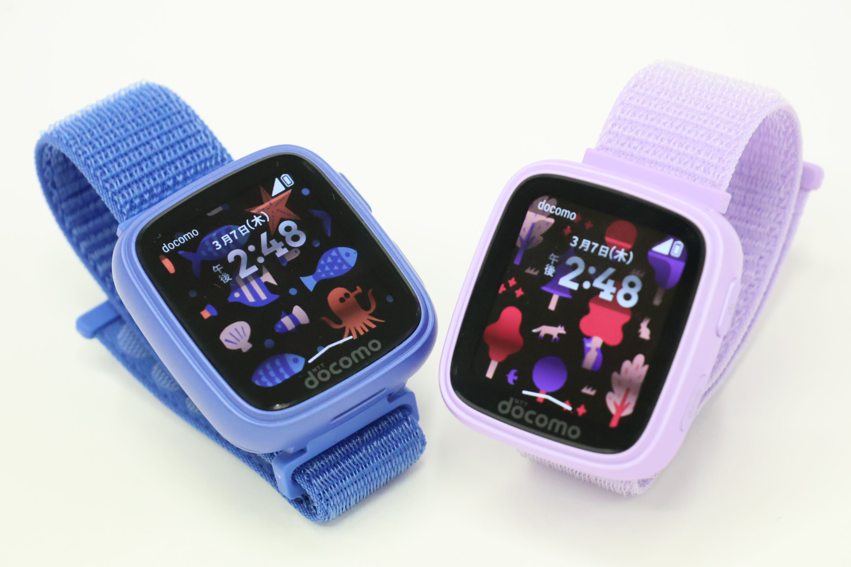 ドコモ、腕時計スタイルでも使える「キッズケータイ コンパクト SK-41D