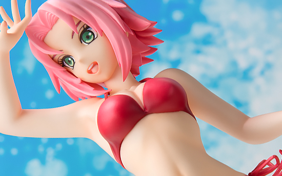 ナルト 春野サクラ splash 水着 メガハウス フィギュア NARUTO」春野