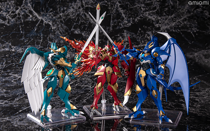 あみあみメカスマ秘密基地】MODEROID『魔法騎士レイアース』 3魔神同時