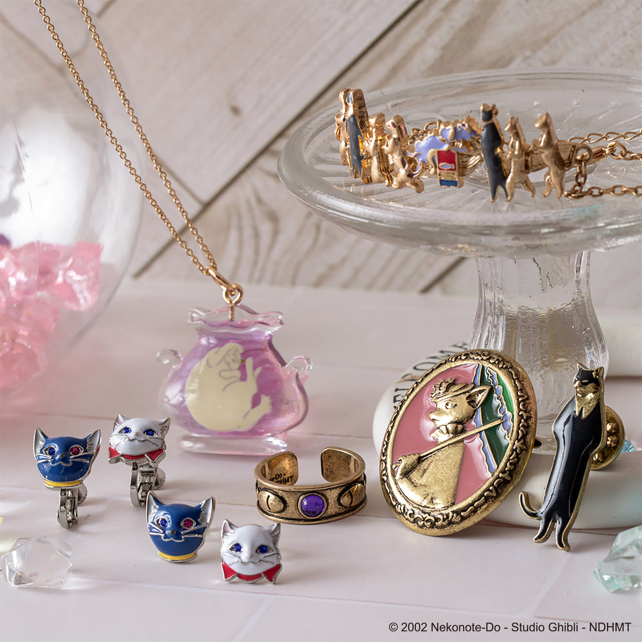 ☆非売品☆ ジブリ バロン クリスタル 耳をすませば 猫の恩返し